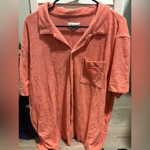 Goodfellow & Co Salmon Casual Shirt